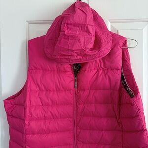 St. James Puffer Vest with Tuck-Away Hood